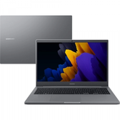 Imagem da oferta Notebook Samsung Book i3-1115G4 4GB HD 1TB Intel UHD Graphics Tela 15.6'' FHD W10 - NP550XDA-KT1BR