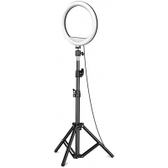 Imagem da oferta Suporte Ring Light Premium de Chão 10 Pol. 11W até 110cm Altura - AC379