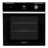 Imagem da oferta Forno de Embutir a Gás Brastemp 78 Litros Preto com Grill e Timer Touch - BOA84AE 220V