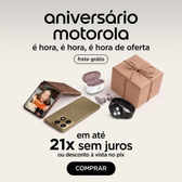 Imagem da oferta DESCONTOS IMPERDÍVEIS: até R$3.000 OFF na Motorola até 21x sem juros