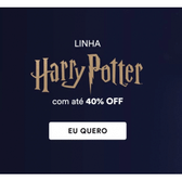 Imagem da oferta QDB + Harry Potter com até 40% OFF - Uma linha inspirada no universo Hogwarts