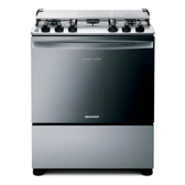 Imagem da oferta Fogão Brastemp 5 Bocas Cor Inox Com Botões Removíveis E Excl