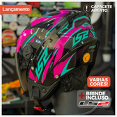 Imagem da oferta Capacete New Liberty 3 Personalizado LS2