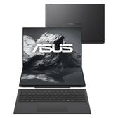 Imagem da oferta Notebook ASUS Zenbook DUO Intel Core Ultra X9 378H 32GB 1TB SSD Win11 Home 14" Duas Telas OLED 2.8K Moher Gray SN608W