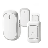 Imagem da oferta Campainha Sem Fio Residencial, Bivolt 110-220v, Longo Alcance De Comunicação, Não Precisa De Cabos, Resistente A Chuva, Kit Completo Com Campainha,