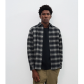 Imagem da oferta Camisa Comfort Em Flanela Com Estampa Xadrez Cinza