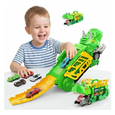 Imagem da oferta Caminhão Dinossauro Pista Com Carrinhos