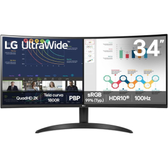 Imagem da oferta Monitor LG UltraWide Curvo 34" QuadHD 2K 100Hz