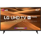 Imagem da oferta Smart TV  Tela Led 43"  LG 43UM7300PSA  Ultra HD com Conversor Digital + Wi-Fi 2 USB 3 HDMI Thinq Ai