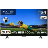 Imagem da oferta Smart TV TCL 50" QLED 4K P7L WiFi Bluetooth Google TV HDR10+ 60 Hz AIPQ 50P7L