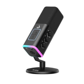 Imagem da oferta Microfone Gamer Mesa Rise Mode RGB USB Preto