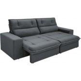 Imagem da oferta Sofá 4 Lugares Retrátil Reclinável Suede Palatino Linoforte