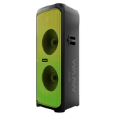 Imagem da oferta WAAW by ALOK Caixa de Som INFINITE 1000 Bluetooth Tipo Torre Até 20h de Autonomia 3 Alto-Falantes TWS 1000W RMS
