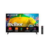 Imagem da oferta Smart TV 4K 65" LG QNED73 Portal de Games Processador AI 7 Ger8 4K Super Upscaling Google Cast Integrado Controle AI M