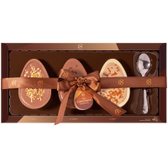 Imagem da oferta Ovo de Colher Cacau Show Trio Gourmet Sobremesas 440g