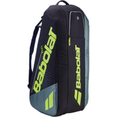Imagem da oferta Raqueteira De Tênis Babolat, Pure Aero RH6, Cinza MetálicoPretoAmarelo Fluo