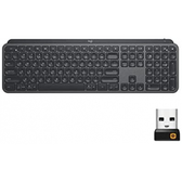 Imagem da oferta Teclado Sem Fio Logitech MX Keys Bluetooth Tecnologia Flow US Cinza - 920-009297