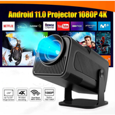 Imagem da oferta Mini Projetor de Cinema Portátil 4K Android HY 320 Full HD 1280x720P Bluetooth Wi