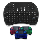 Imagem da oferta Mini Teclado Usb Sem Fio Para Notebook Smart Tv Android Box Preto Colorido