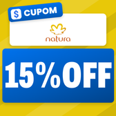 Imagem da oferta Cupom Natura 15% OFF