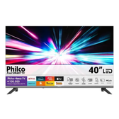 Imagem da oferta Smart Tv Philco 40 P40vik Led Roku Dolby Audio Wi-fi Hdmi Hdr Full Hd 110220v