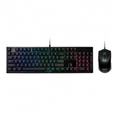 Imagem da oferta Combo Gamer Teclado e Mouse Cooler Master MS-111 Semi-Mecânico RGB - MS-111-KKMF1-BR