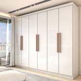 Imagem da oferta Guarda-Roupa Casal Odisseia 6 Portas 2 Gavetas