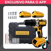 Imagem da oferta Parafusadeira Furadeira 48V (12") com Baterias Maleta e Acessórios