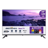 Imagem da oferta Smart TV 40” Britânia B40CRA Full HD Wi-Fi HDMI USB Conversor Digital