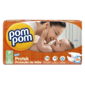 Imagem da oferta Fralda Pom Pom Proteção de Mãe Jumbo P 30 Unidades