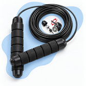 Imagem da oferta Corda De Pular Profissional Com Cabo De Aço Ajustável