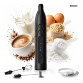 Imagem da oferta Mixer Elétrico Portátil 2 em 1 Recarregável Potente Misturador de Bebidas e Ovos 3 Velocidades Usb Batedor e Fue Fouet