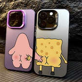 Imagem da oferta Capa de Celular Antichoque Fosca com Estampa Divertida do Bob Esponja para Samsung Galaxy S26 S25 S24 S23 S22 S21 FE Ult