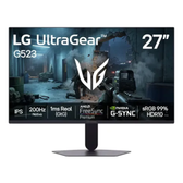 Imagem da oferta LG UltraGear Monitor Gamer 27" IPS 200Hz, 1ms (GtG), Full HD (1920x1080), HDR10, NVIDIA G-SYNC AMD, FreeSync Premium, sRGB 99%, Preto - 27G523B