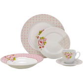 Imagem da oferta Aparelho de Jantar Romantic 20 Peças - Classic Home By Home Gallery