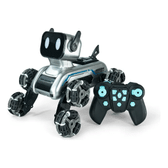 Imagem da oferta Cachorro Robô Brinquedo Techpup Azul Interativo com Luzes e Sons – Inteligente, Educativo e Ideal para Crianças, Presente Incrível com Movimento