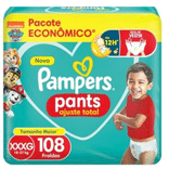 Imagem da oferta Fralda Pampers Pants Ajuste Total XXXG 108 Unidades