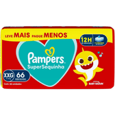 Imagem da oferta Fralda Pampers Supersec XXG 66 unidades