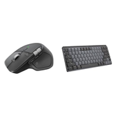 Imagem da oferta Mouse sem fio Logitech MX Master 4 + Teclado Mecânico sem fio Logitech MX Mechanical Mini