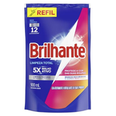 Imagem da oferta Brilhante Sabão Liquido Limpeza Total Refil 900 Ml