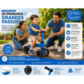 Imagem da oferta Bicicleta Equilibrio 4 Rodas Sem Pedal Infantil Brinquedo