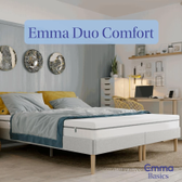 Imagem da oferta Colchão Emma Duo Comfort Casal 10 Anos de Garantia Conforto Ortopédico Dupla Face - 138x188cm