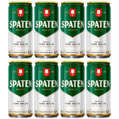 Imagem da oferta Pack Cerveja Spaten Puro Malte Lata 269ml - 8 unidades
