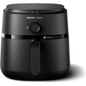 Imagem da oferta Philips Walita Fritadeira Airfryer Série 1000 XL 6,2L Preta 110V