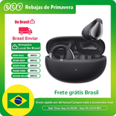 Imagem da oferta Qcy crossky c30 clipe de orelha fones de ouvido bluetooth 5.4 sem fio aberto esportes tws fones de ouvido de conexão du