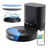 Imagem da oferta Robô Aspirador Inteligente Lydsto R1 Edge 10000pa, Robô De Limpeza Com Função Passa Pano E Estação Autolimpante 3 Em 1, Mapeamento Lds 360° Com