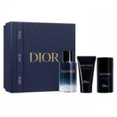 Imagem da oferta Dior Sauvage Kit: Perfume Masculino EDT 100ml + Bálsamo Pós-Barba 50ml + Desodorante Stick 75g