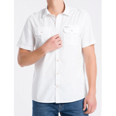 Imagem da oferta Camisa Mc Reg Liso Utilit Reat Amac - Branco