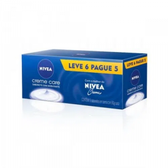 Imagem da oferta Kit Sabonete Hidratante Nivea Creme Care 6 Unidades