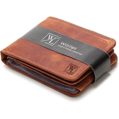 Imagem da oferta Carteira Masculina Couro Legitimo Porta Cheques Grande Completa rg cnh